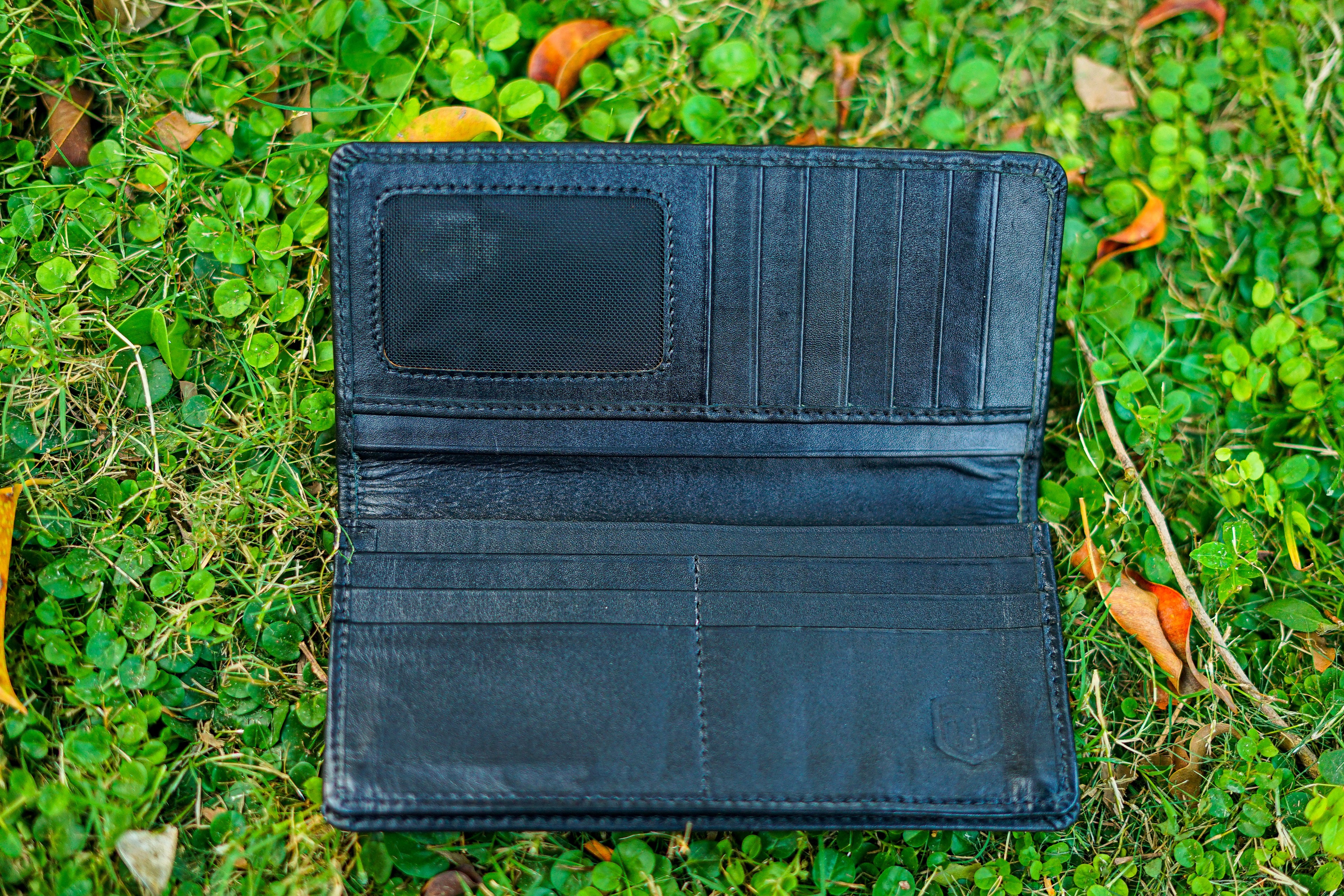 Plain Black Wallet