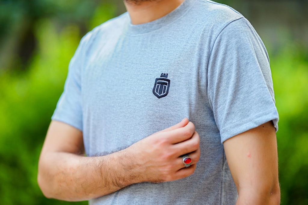 Ash Grey tee-Shirt