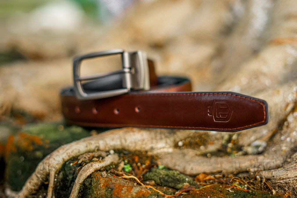 Dark Brown and Black belt