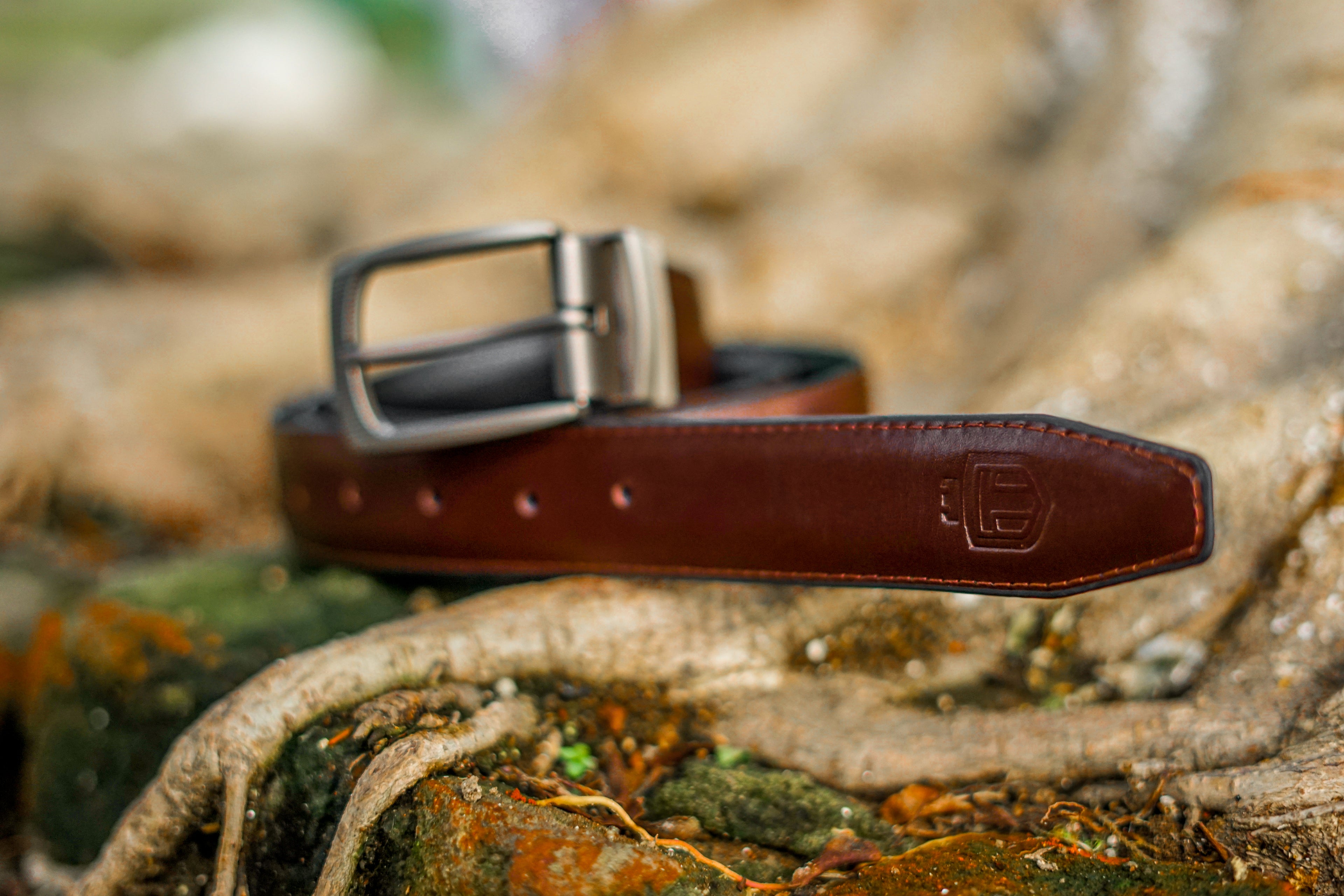 Dark Brown and Black belt