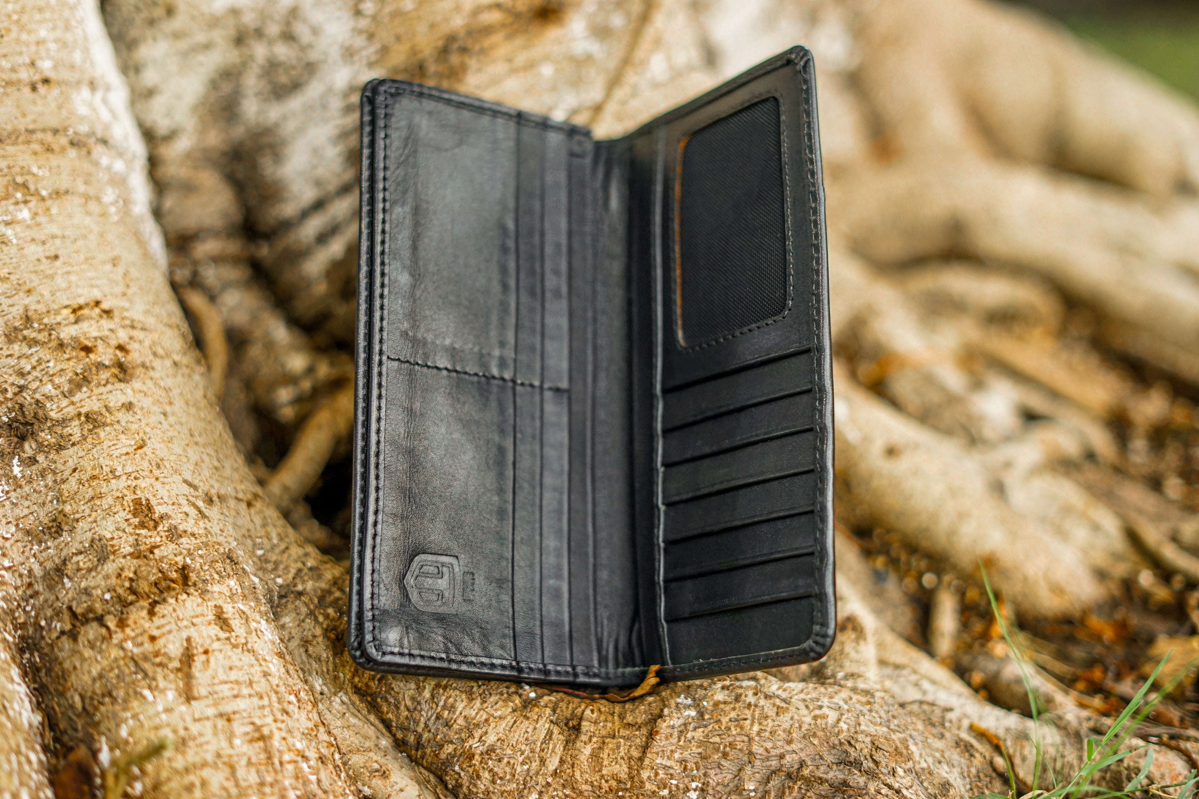 Plain Black Wallet